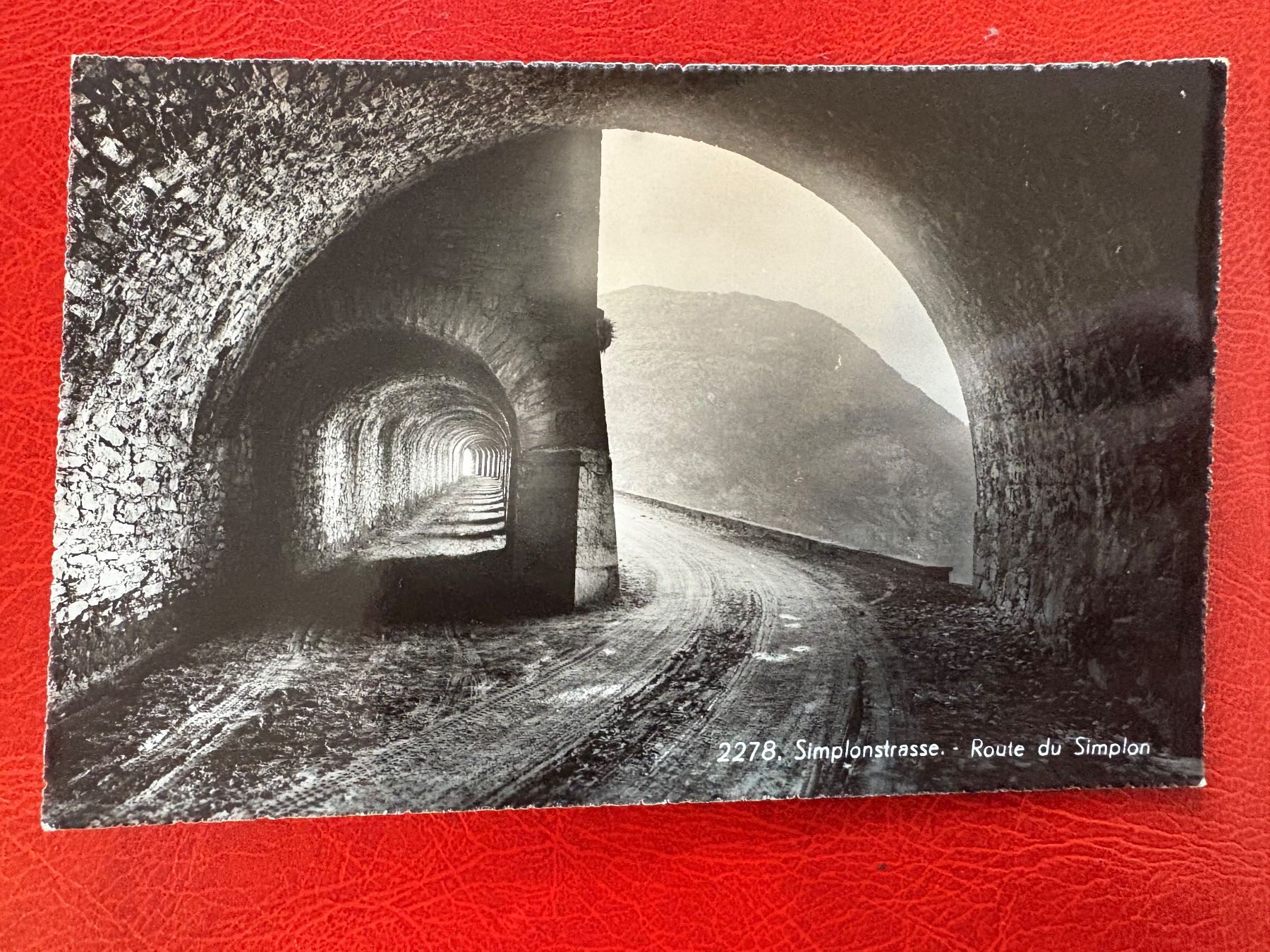 Cartoline postali: Simplonstrasse - Route du Simplon – Usato da St-Légier-Chiésaz venduto da Theo006