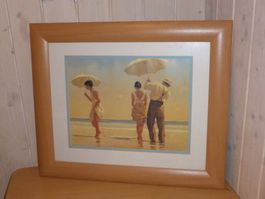 Jack Vettriano Druck in Holzrahmen 50x60 cm (Bildgr. 38x29)