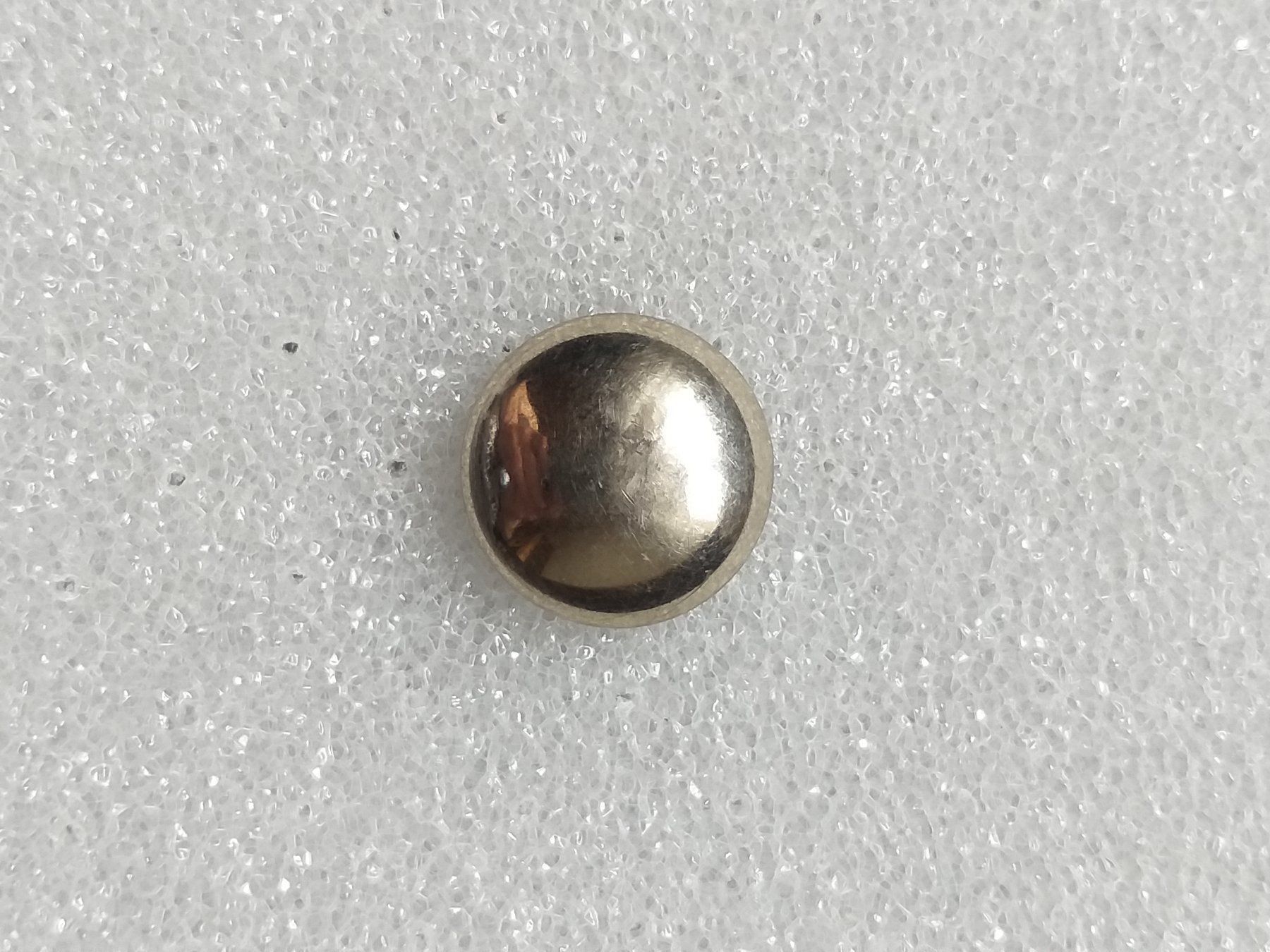Bottoni: Uniformknopf Ord. 1875 21.5 mm silber – Usato da Bauma venduto da SwissMilitaria