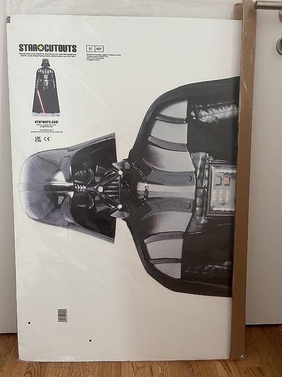 Star Wars Figuren: Darth Vader Pappaufsteller – Neu und originalverpackt aus Luzern von trollinchen2017 1