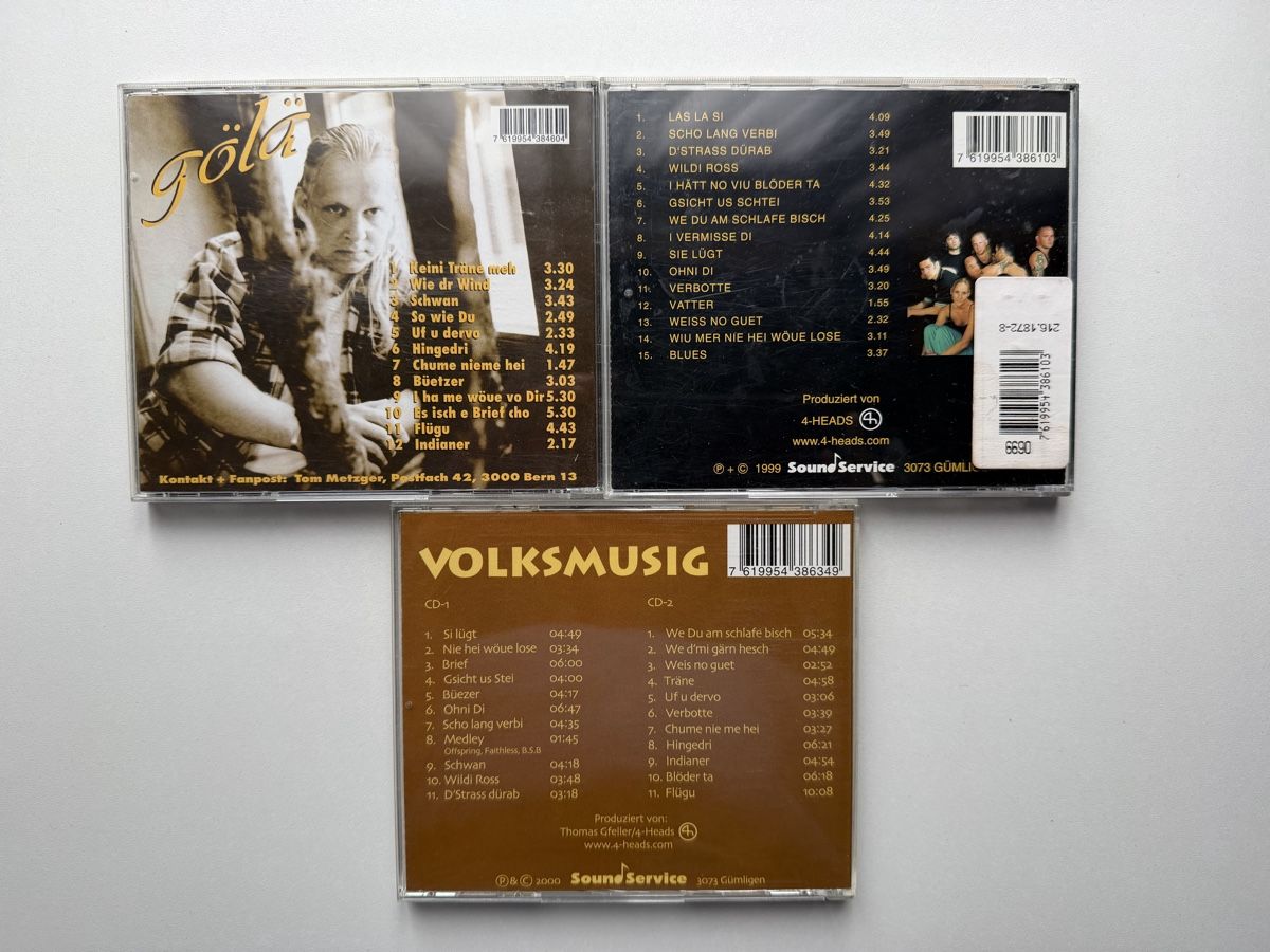 CD: Gölä CD Sammlung, 6 Stück, inklusive Buch! – Usato da Bad Zurzach venduto da Cookie_0619 4