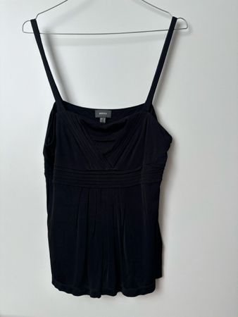 Schwarzes Top mit Trägern Gr XL guter Zustand