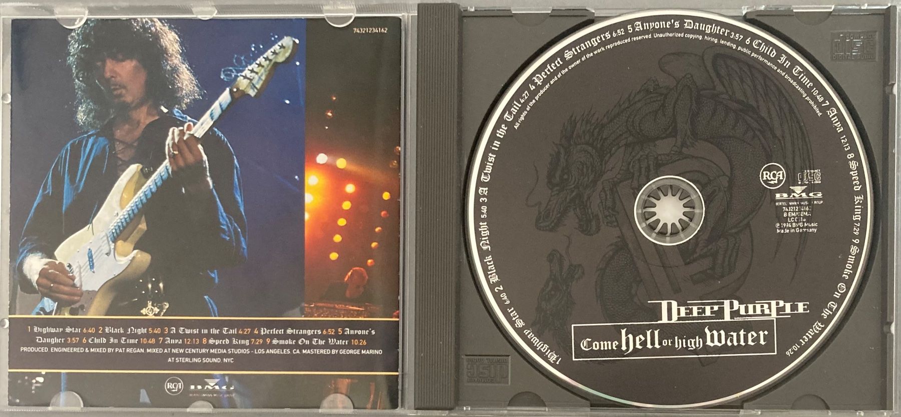 CDs: DEEP PURPLE - COME HELL OR HIGH WATER – D'occasion à Poliez-Pittet par Newtown-Records 2