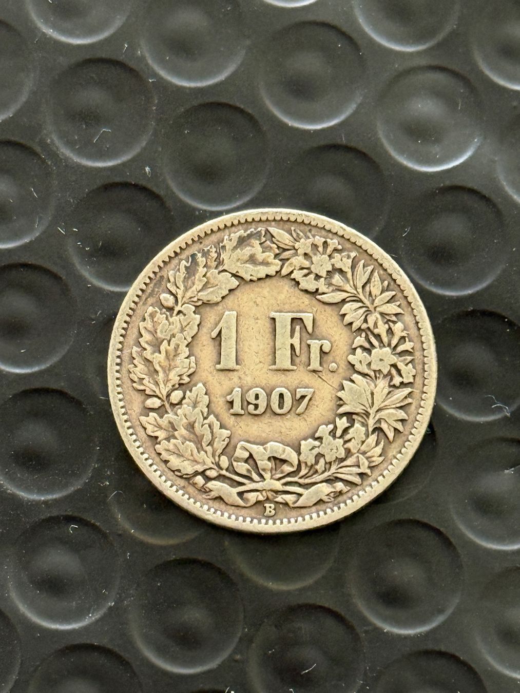 Alle Münzen: 1 Franken 1907 – Gebraucht aus Wallisellen von SWISS_SILVER1
