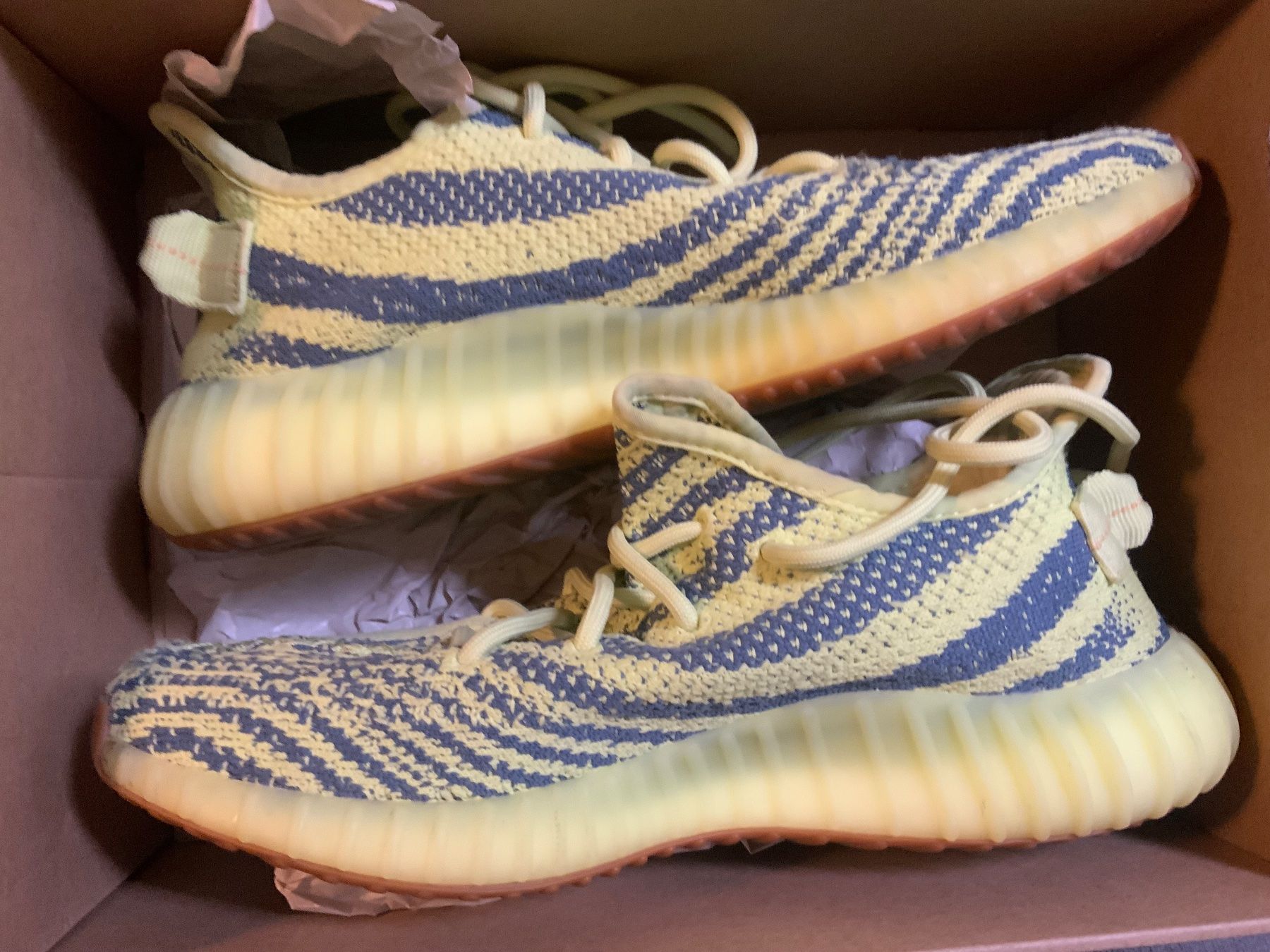 Adidas Scarpe da uomo: Yeezy Boost 350 V2 Semi Frozen Yellow – Usato da Allschwil venduto da GrenzWert 4