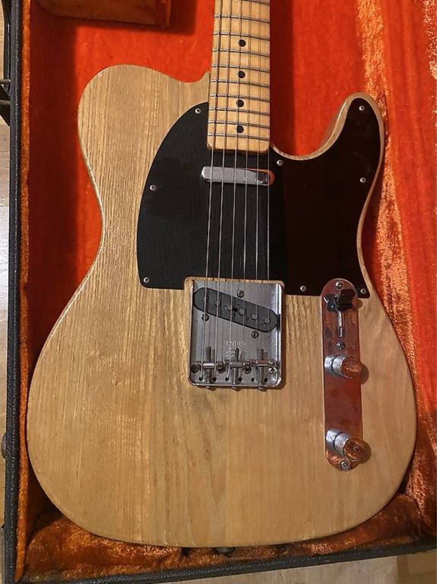 Fender Musikinstrumente: Originale Fender Telecaster von 1977 – Gebraucht aus Zürich von Testore