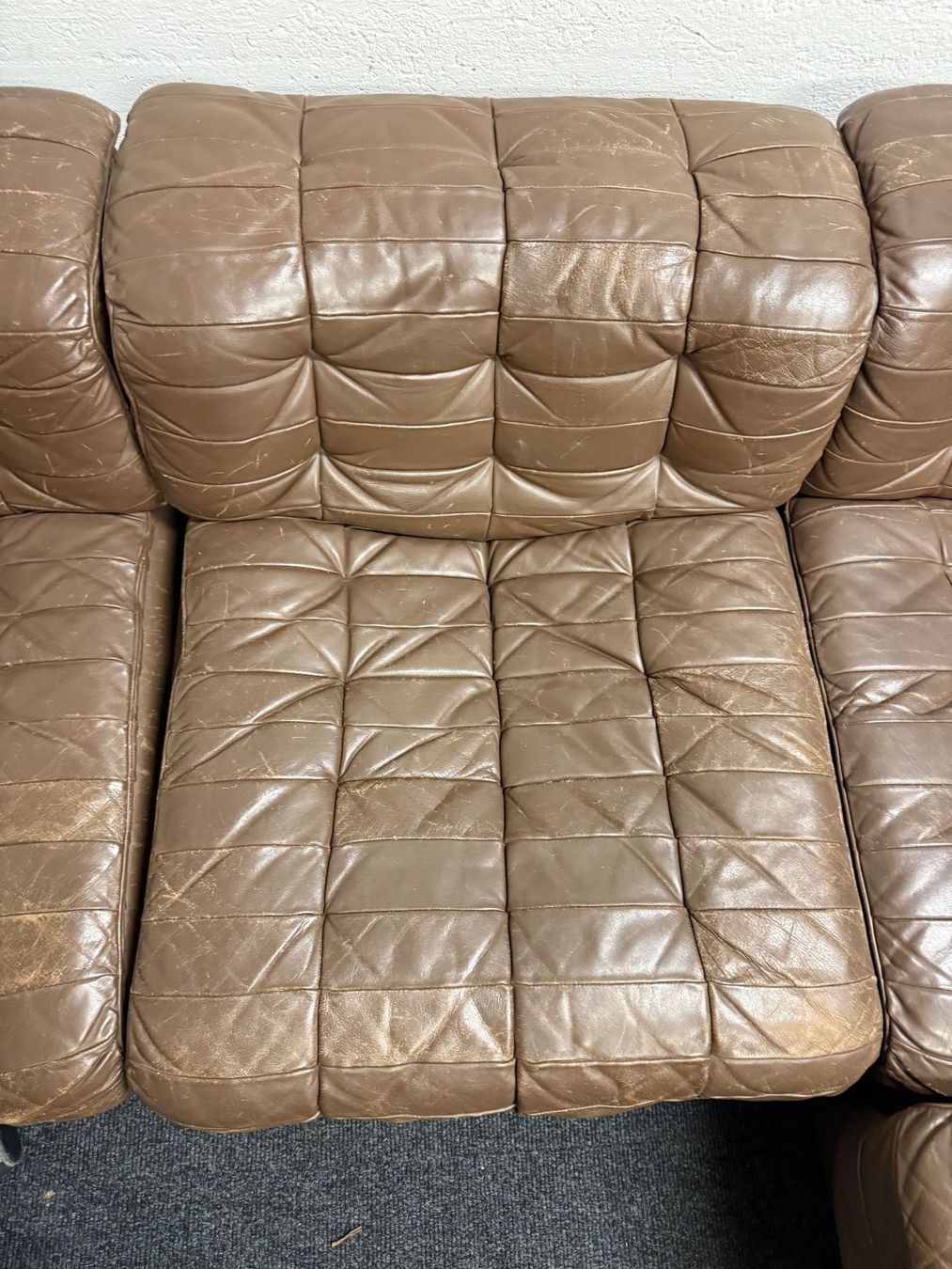 De Sede Divani: De Sede Sofa DS11 DS-11, vintage Patchwork Modular Sofa – Usato da zürich venduto da PapaMoll86 2