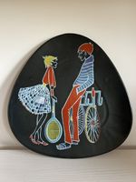 Ü-KERAMIK WALL PLATE TEENAGER SERIES DESIGN BY URSULA SCHONH
