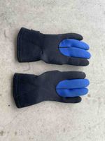 Tauch-Handschuhe Unisex blau Grösse M gebrauchter Zustand
