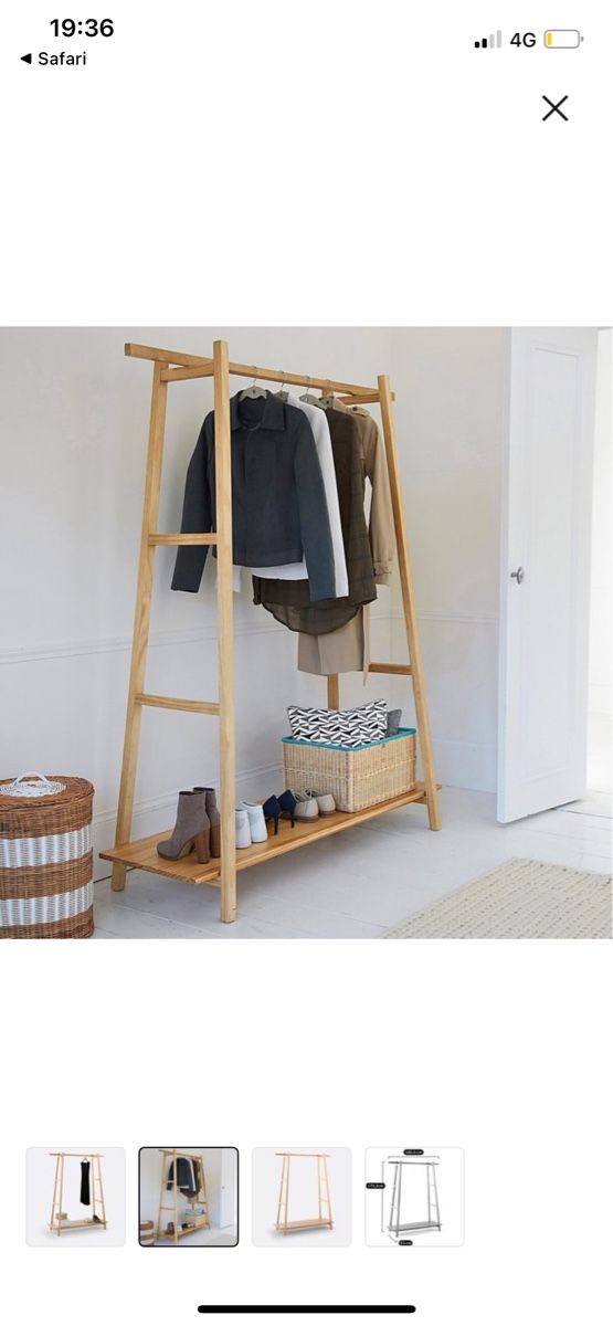 Porte manteau: Kleiderständer Holz – D'occasion à Knonau par Q.Luna 1