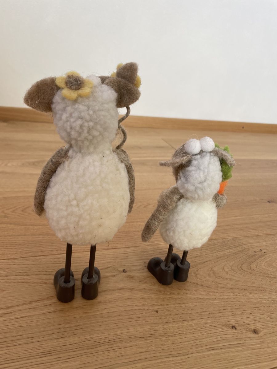 Tutte le decorazioni: Moutons déco laine – Usato da Hérémence venduto da saburan 1