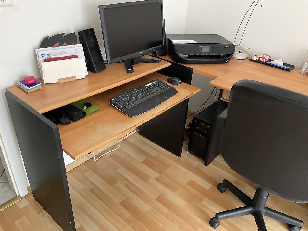 Scrivanie: Bureau d'angle – Usato da Miège venduto da mp8_x6yt 1