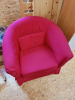 Stoff Sessel bequem und dekorativ