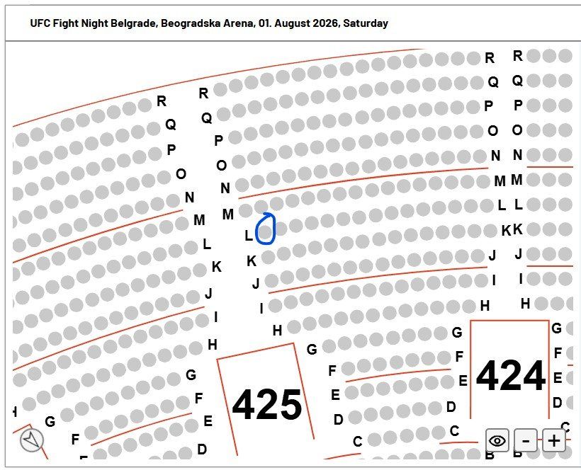 Tickets: UFC BELGRAD 01.08.2026 1 Ticket – Neu und originalverpackt aus Untersiggenthal von HK-D 2