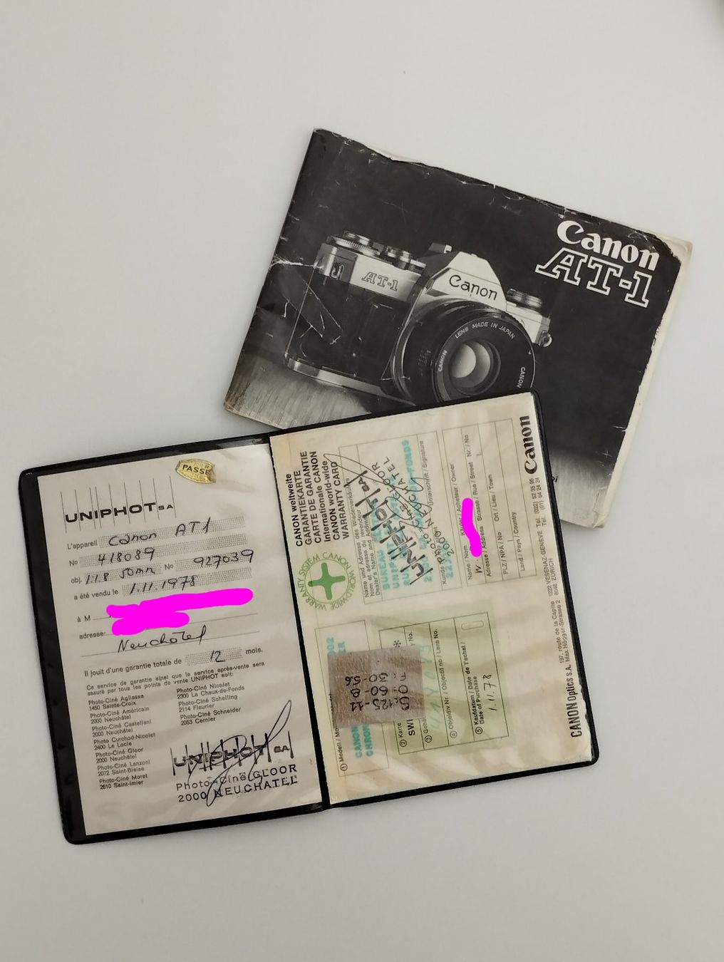 Canon Fotocamera: Canon AT-1 & accessoires – Usato da Prilly venduto da Gesamtkunstwerker 7