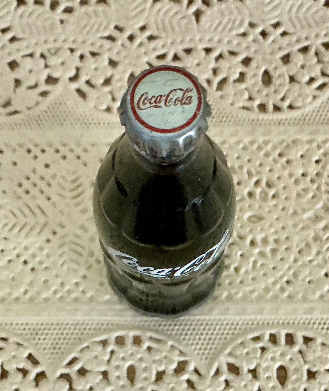 Flaschen: ALTE KLEINE COCA COLA GLASFLASCHE – Gebraucht aus Zell LU von Silvermemory 1