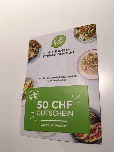 Gutschein Hello Fresh 50.-Fr ab 1.-Fr.!! | Kaufen auf Ricardo