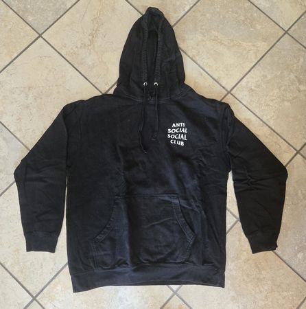 Hoodie Anti Social Social Club noir taille L