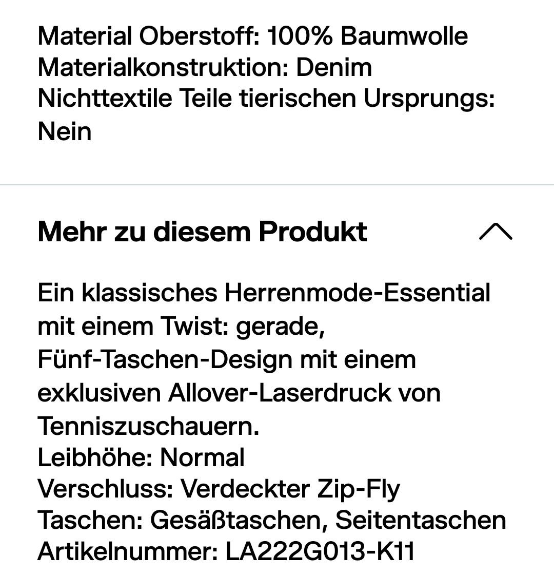 Lacoste Jeans: Fabrikneu lacoste Jeans W32 L32 – Nuovo e nell'imballaggio originale da Scherz venduto da lacoste30 5