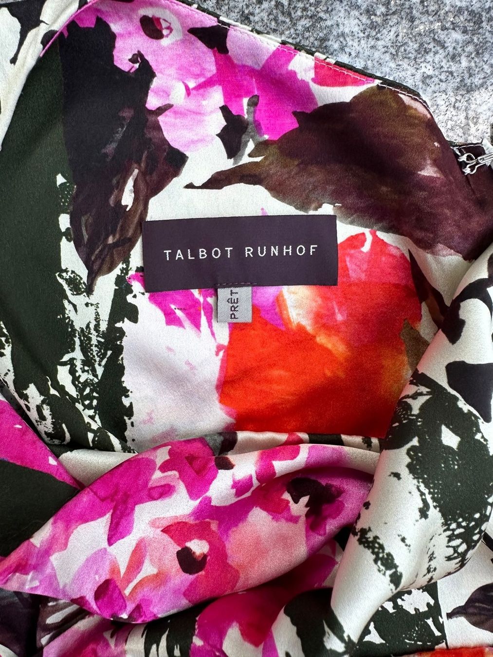 Talbot Runhof Vestiti: Seidenkleid von Talbot Runhof – Usato da Remigen venduto da Orlana7 3