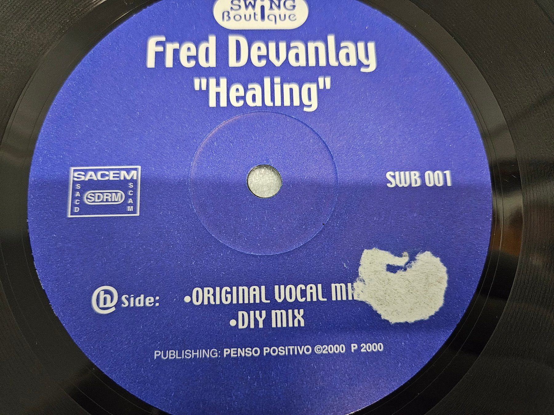 Schallplatten: Fred Devanlay – Healing (House) – Gebraucht aus Uster von Vinyl-Leidenschaft 8