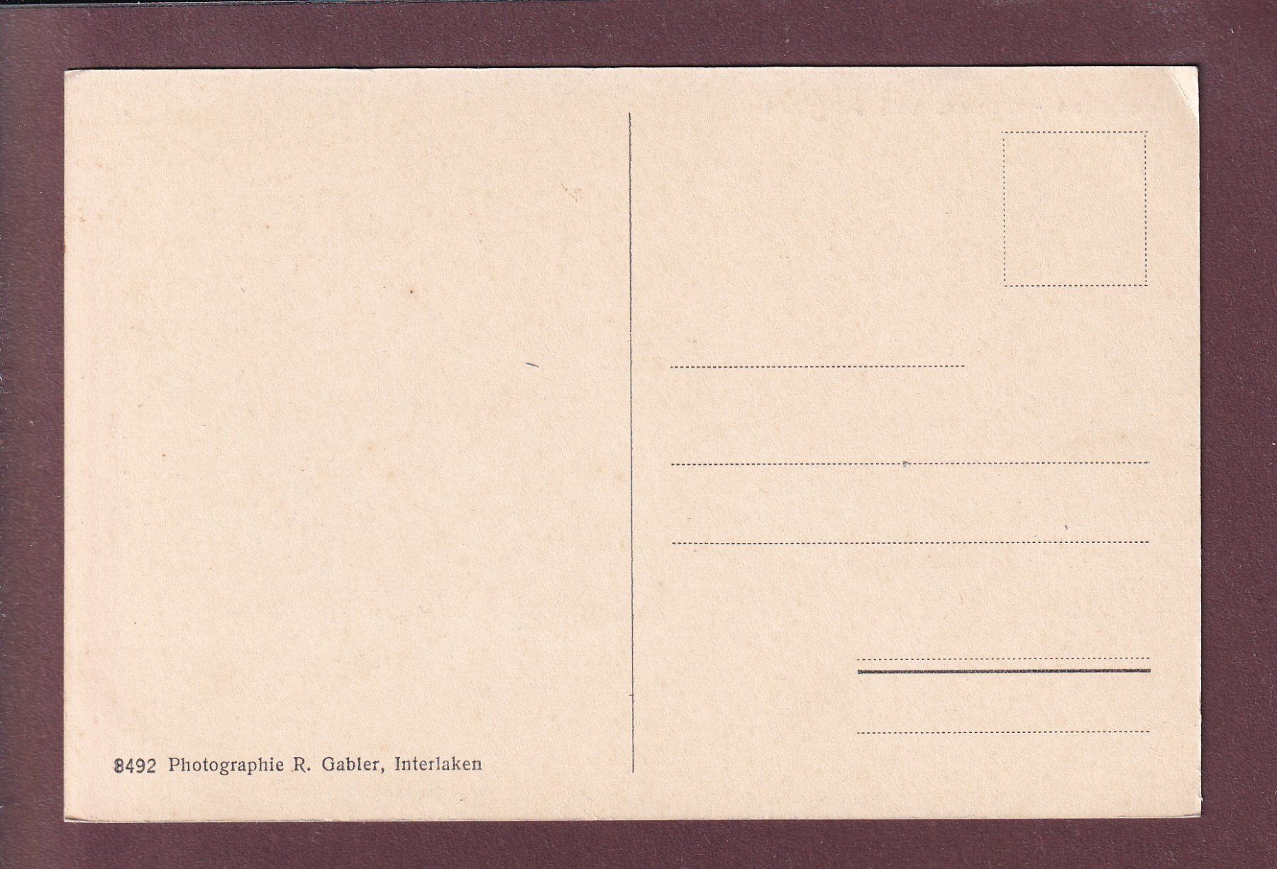 Cartoline postali: INTERLAKEN - Kursaal - Jungfrau – Usato da Pully venduto da nicecards 1
