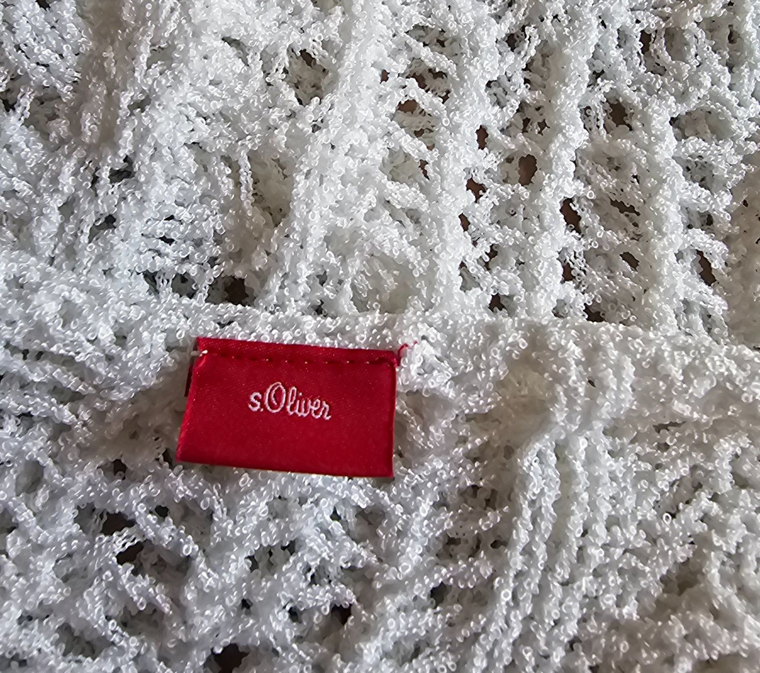 S.Oliver Maglioni & Felpe: Strick / Häkel Pullover Weiss S.Oliver Crochet ca. S/M – Usato da Füllinsdorf venduto da Sunnebliemli7 2