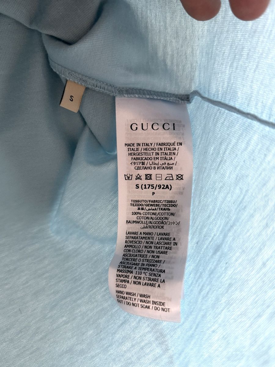 Gucci T-shirt: Gucci x Palace Tshirt – Nuovo e nell'imballaggio originale da Kilchberg ZH venduto da LuxuryVault 6