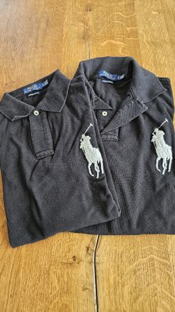 Polo Ralph Lauren 2er Set Poloshirts Gr L Schwarz