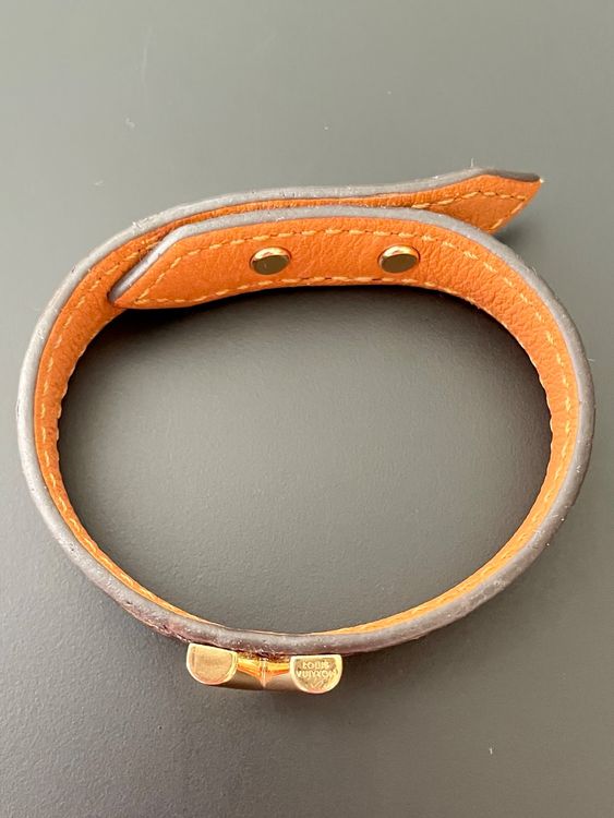 Bracelet LOUIS VUITTON cuir : Occasion certifiée authentique