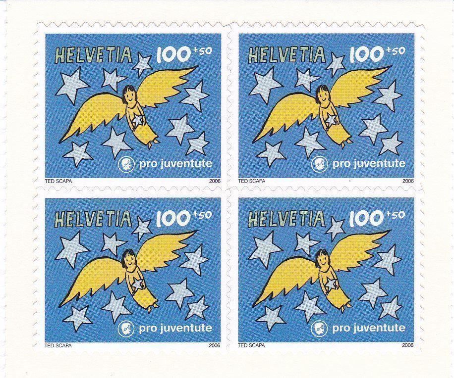 Tutti i francobolli: Posfrisch PJ 4er Blockserie 2006 – Nuovo e nell'imballaggio originale da Schliern b. Köniz venduto da joni20 1
