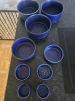 9 Langenthal Ocean Blue Schalen - verschiedene Grössen