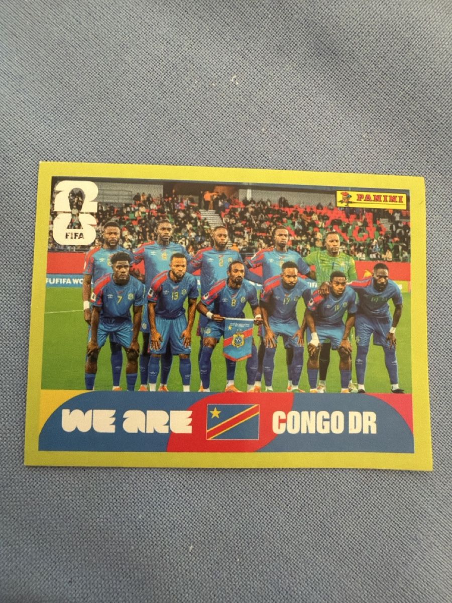 Panini Carte collezionabili: FIFA World Cup 2026 Sticker Congo DR United Edition – Nuovo (secondo la descrizione) da Therwil venduto da Juliahengaetnee