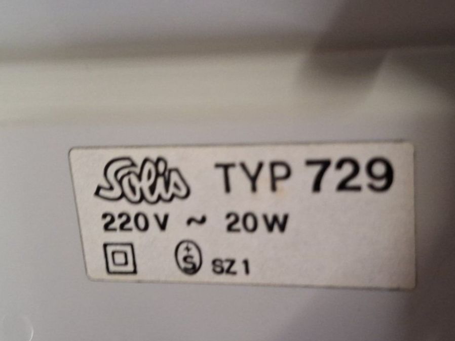 Solis Ventilatori: Vintage ,Tisch-Ventilator  "Solis"Typ 729 – Usato da Arlesheim venduto da shopradl 7