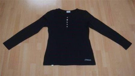 Shirt von Running Bare - schwarz - Grösse 38