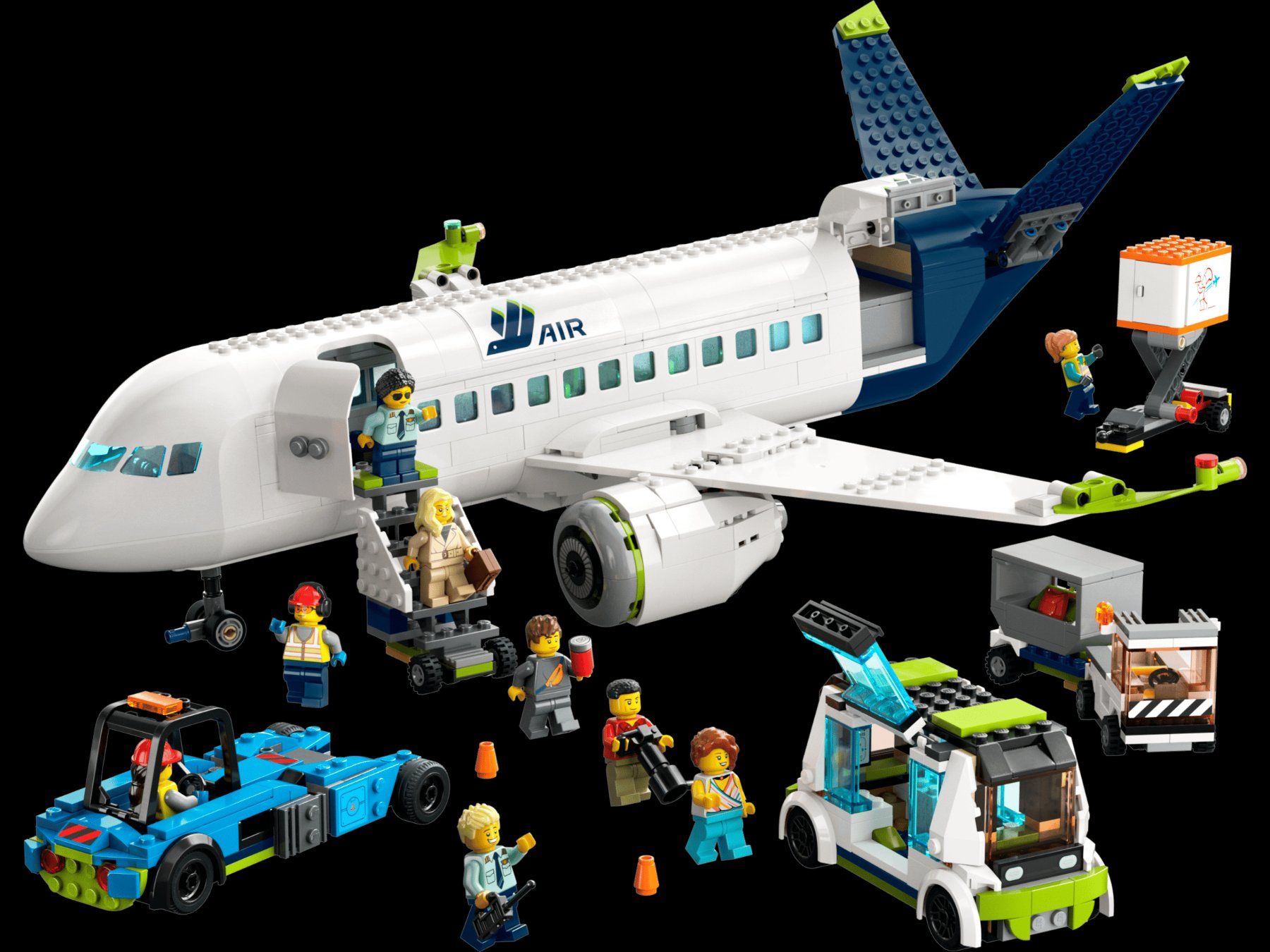Lego Kit di costruzioni: Lego Passagierflugzeug 60367 neu & ovp – Nuovo e nell'imballaggio originale da Zofingen venduto da gerrymovie93 1