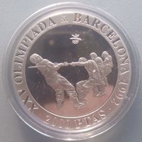 SPANIEN - ESPAÑA - 2000 PTAS - 25.OLYMPIADE IN BARCELONA, PP