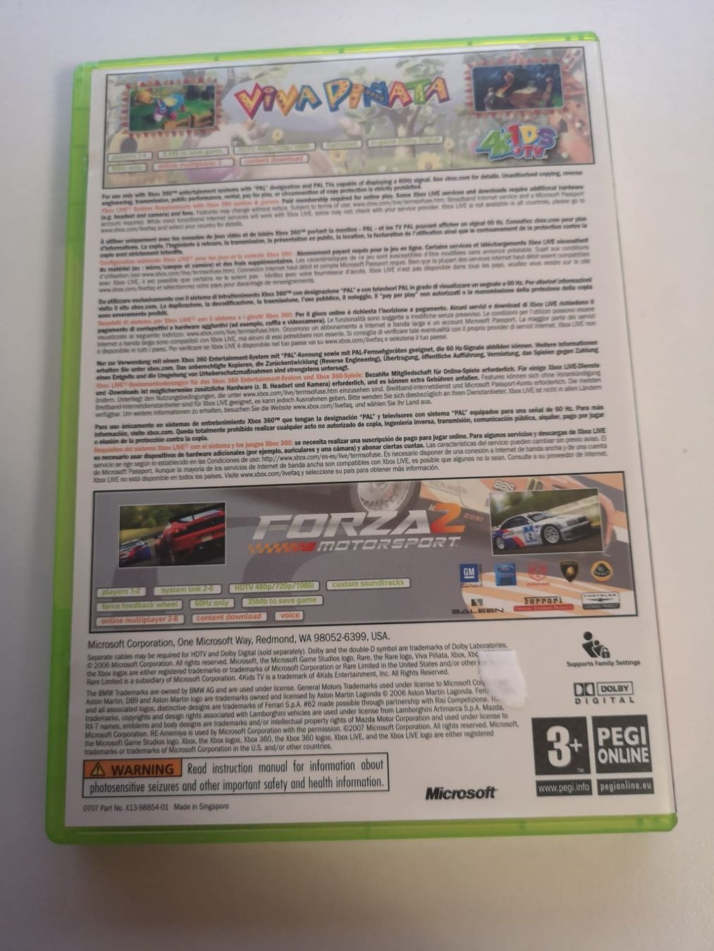 Giochi: Viva Pinata & Forza 2 (XBOX 360) – Usato da Herisau venduto da Seyashop1 3