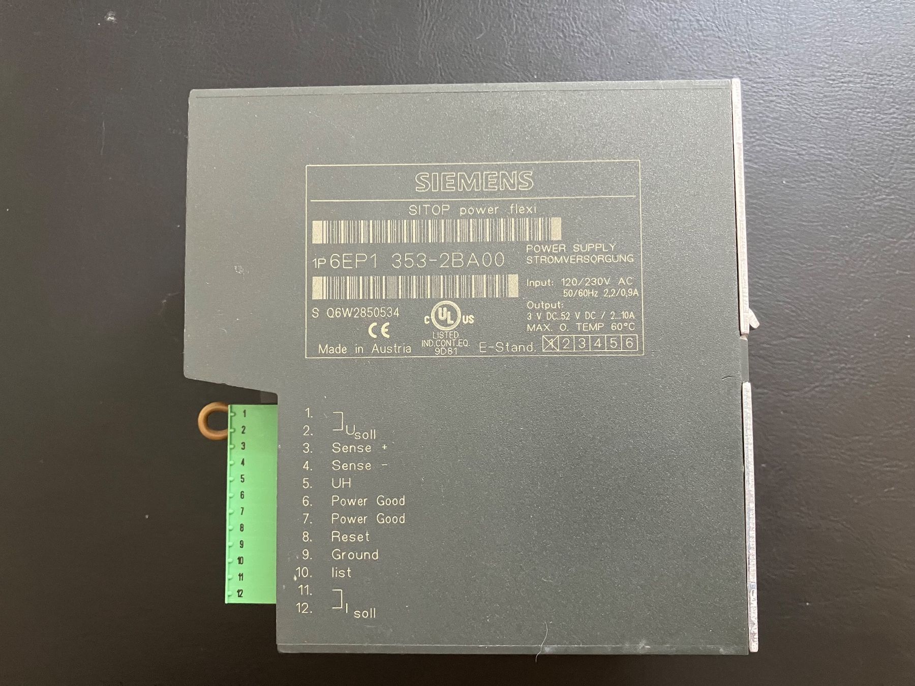Siemens Componenti elettronici: Simens SITOP power flex  6EP1 – Usato da Ilanz venduto da esthihu01