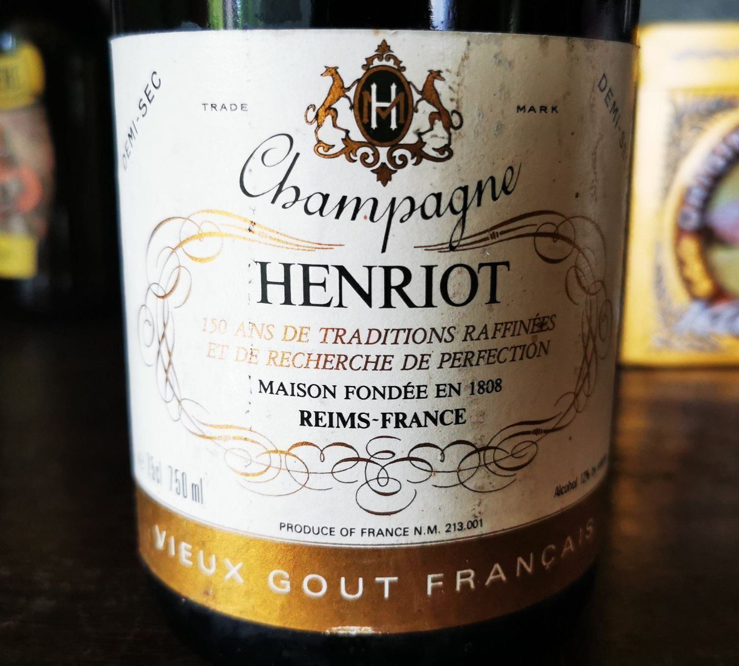 Bicchieri: Henriot Reims Champagne – Usato da Moutier venduto da Maria1704 1