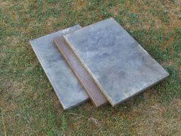 Terassenplatten, Gartenplatten, Betonplatten 40 x 60