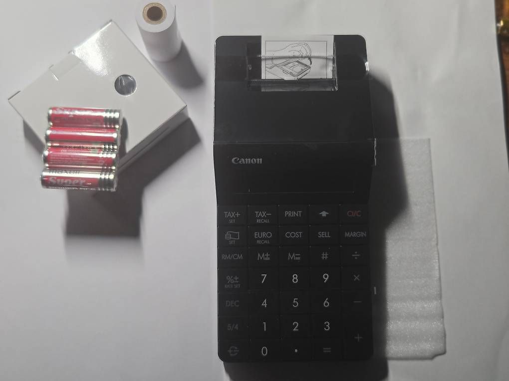 Taschenrechner: Calculatrice Canon neuve – Neu und originalverpackt aus Bremblens von audit 1