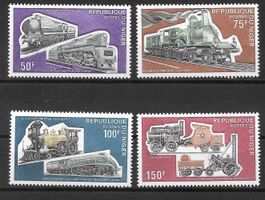 Niger Serie 426 - 429 Eisenbahn ** 24.5.1974