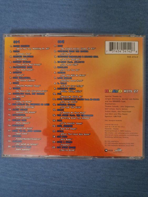 Bravo Hits 27 - CD (Gebraucht) in Zürich für CHF 2 – mit Lieferung auf ...