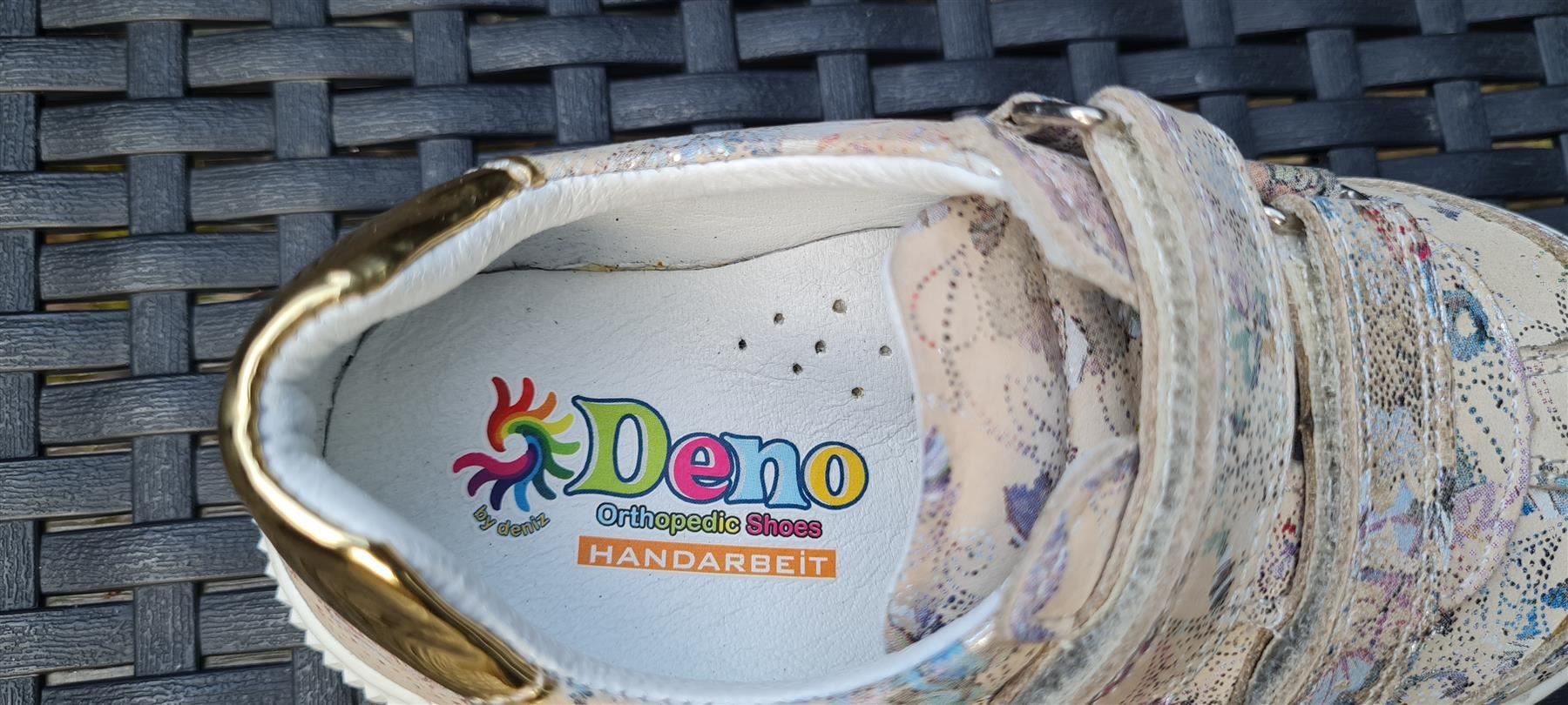 Scarpe per ragazzi: DENO Echtleder Schuhe 23 Beige(1506)NEU – Nuovo e nell'imballaggio originale da Buttwil venduto da KinderSchuhe 7