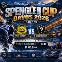 ⚠️1- 6X TOP SITZPLÄTZE SPENGLER CUP-G.03 ILVES TAMPE-LOSER G