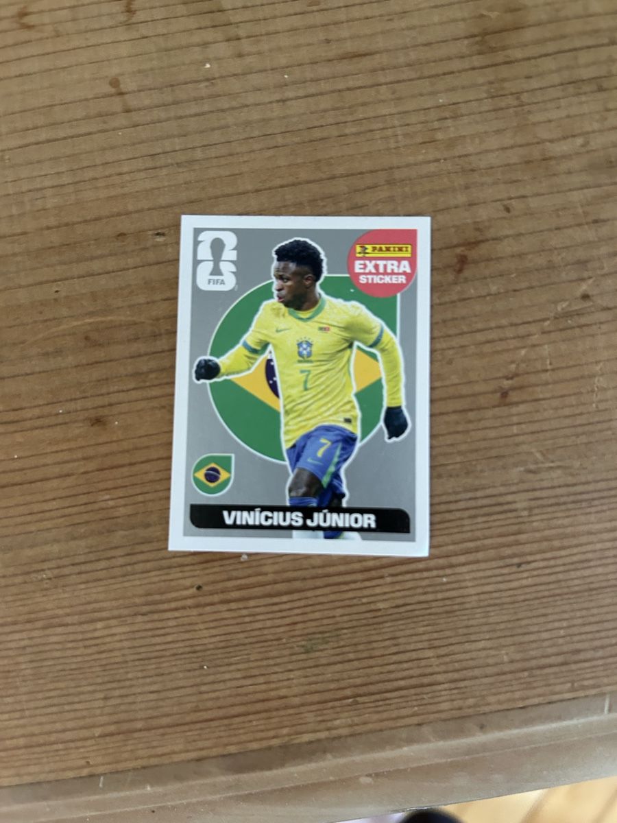 Panini Carte collezionabili: Vinicius Junior Extra Sticker Panini WM 2026 – Nuovo (secondo la descrizione) da Hütten venduto da pia_rc8y