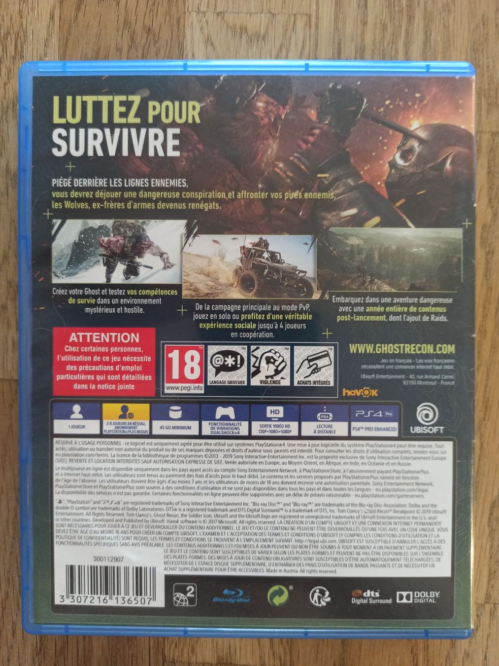Jeux: Tom Clancy's Ghost Recon Breakpoint PS4 / PS5 – D'occasion à Oberweningen par mar_87mx 1