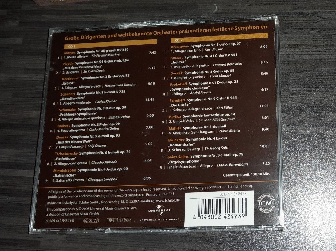 CD: Grosse Dirigenten: 2 CDs - Abbado, Bernstein, Karajan – Usato da Steffisburg venduto da FutureOne 2