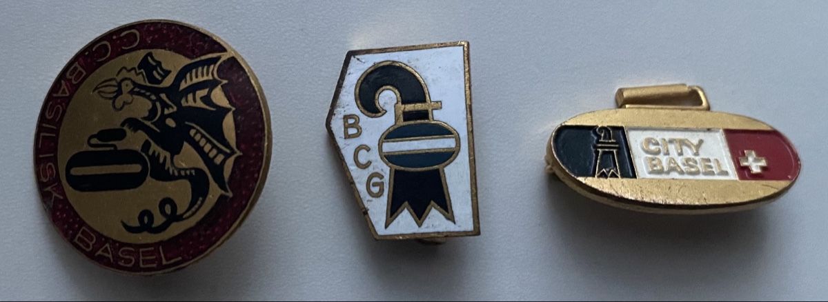 Basler Plaquettes & Badges: 3 Abzeichen Basel C.C. Basilisk BCG City Basel – Neuf (Voir description) à Allschwil par Deal_Tiger99